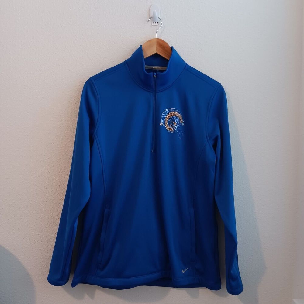 Nike Golf  Sweater Women Size XL Blue Shining Stones